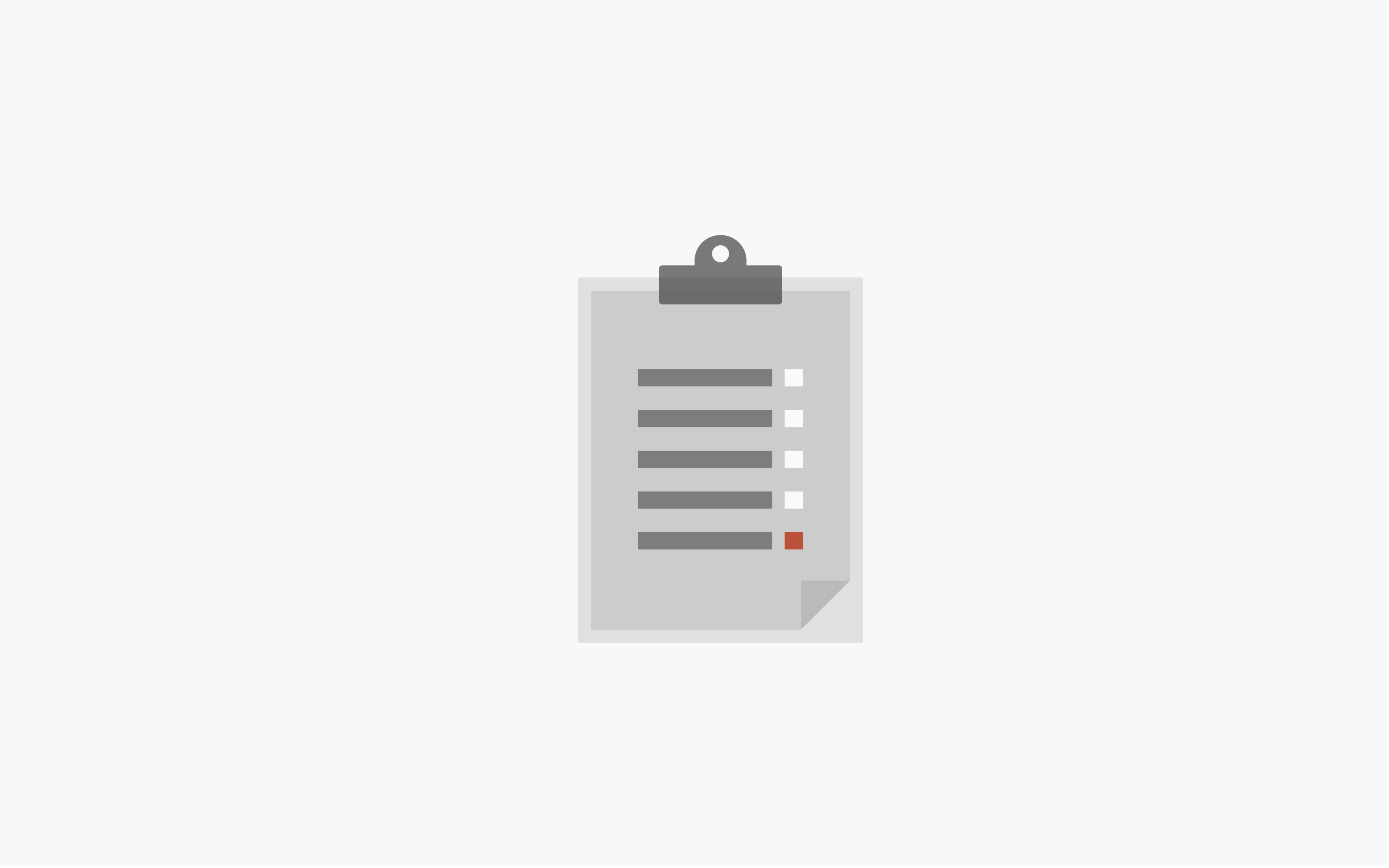 Icon of a clip board