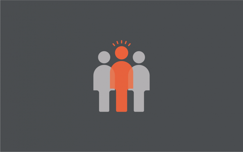 Icon of three people