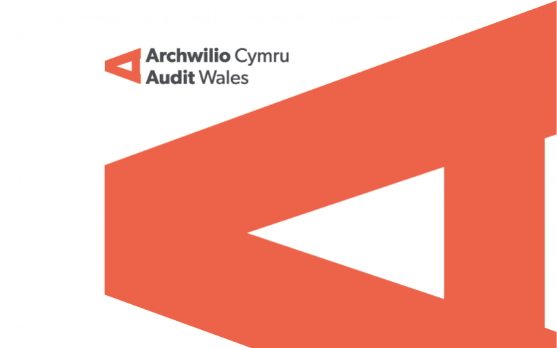 Archwilio Cymru logo