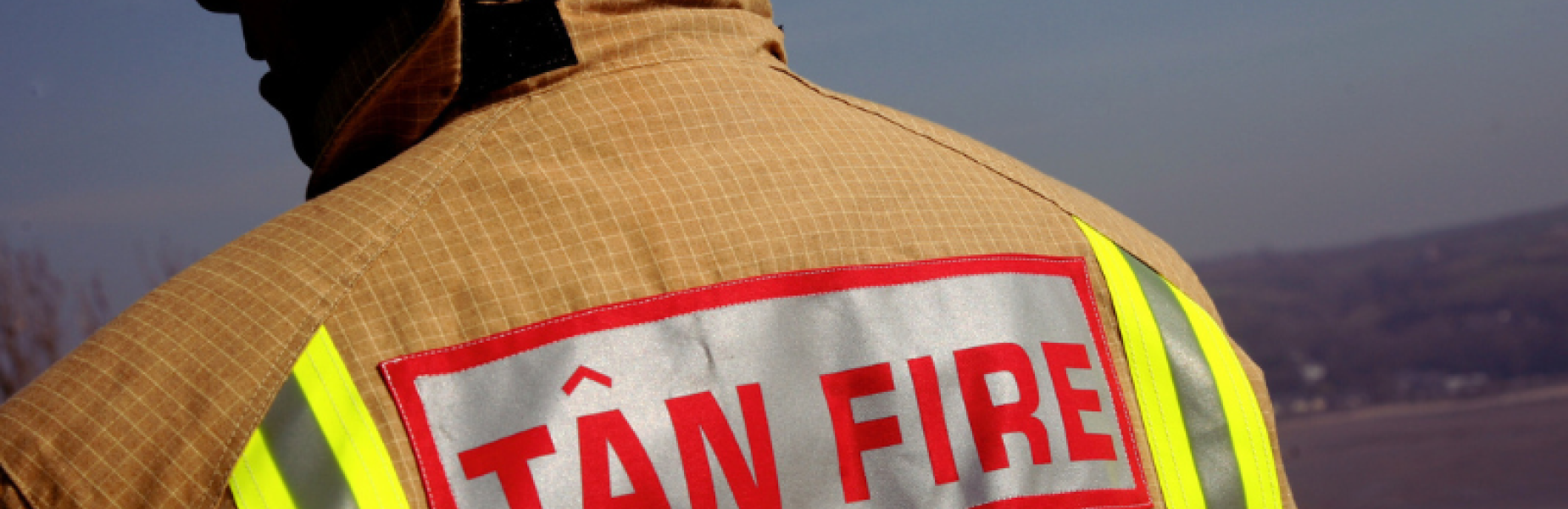 Firefighter in uniform