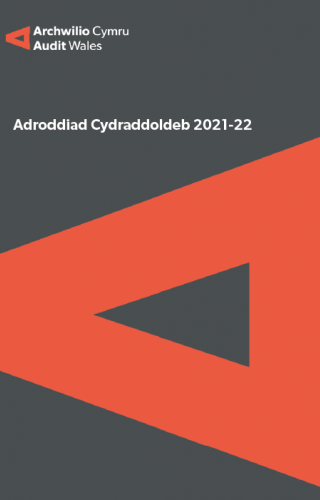 clawr yr adroddiad