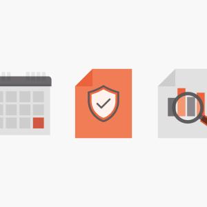 Icons about reporting